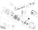 Page B Diagram and Parts List for XT300 Type 3 Weed Eater Trimmer